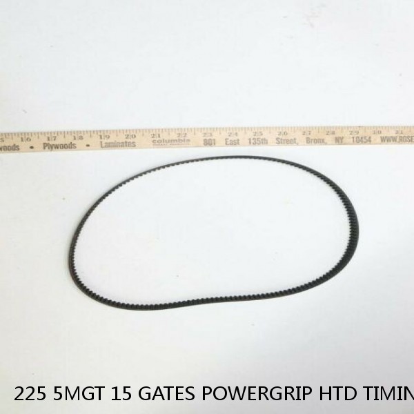 225 5MGT 15 GATES POWERGRIP HTD TIMING BELT 5M PITCH, 225MM LONG, 15MM WIDE