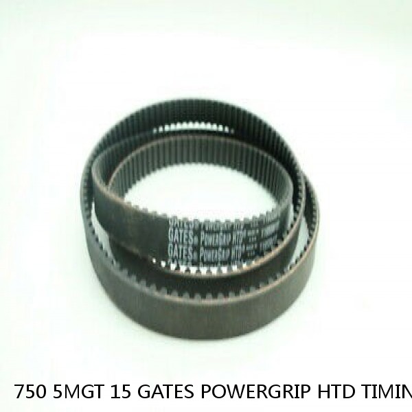 750 5MGT 15 GATES POWERGRIP HTD TIMING BELT 5M PITCH, 750MM LONG, 15MM WIDE