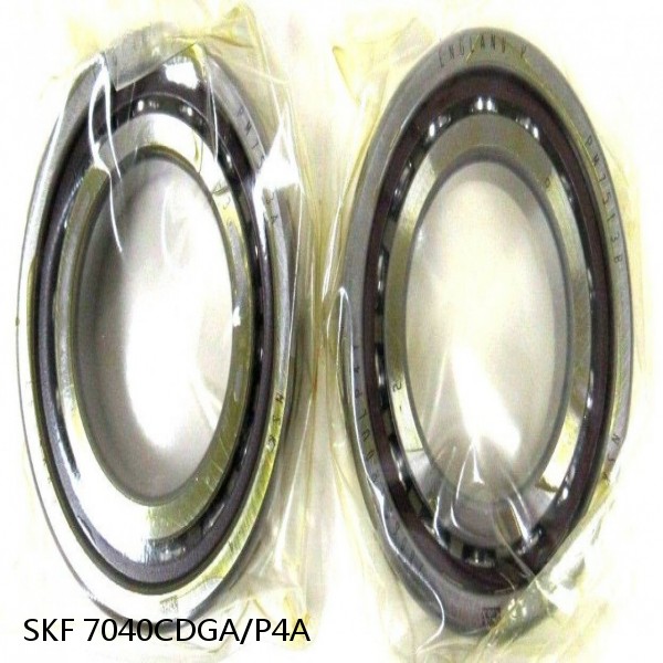 7040CDGA/P4A SKF Super Precision,Super Precision Bearings,Super Precision Angular Contact,7000 Series,15 Degree Contact Angle