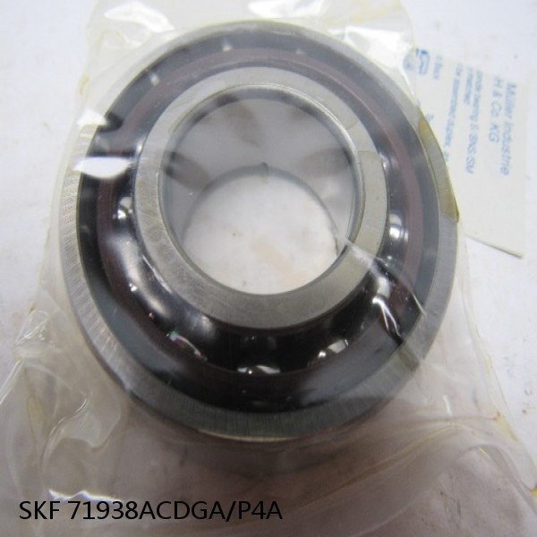 71938ACDGA/P4A SKF Super Precision,Super Precision Bearings,Super Precision Angular Contact,71900 Series,25 Degree Contact Angle