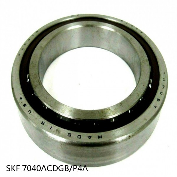 7040ACDGB/P4A SKF Super Precision,Super Precision Bearings,Super Precision Angular Contact,7000 Series,25 Degree Contact Angle