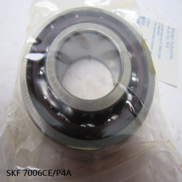 7006CE/P4A SKF Super Precision,Super Precision Bearings,Super Precision Angular Contact,7000 Series,15 Degree Contact Angle