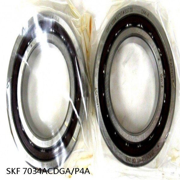 7034ACDGA/P4A SKF Super Precision,Super Precision Bearings,Super Precision Angular Contact,7000 Series,25 Degree Contact Angle