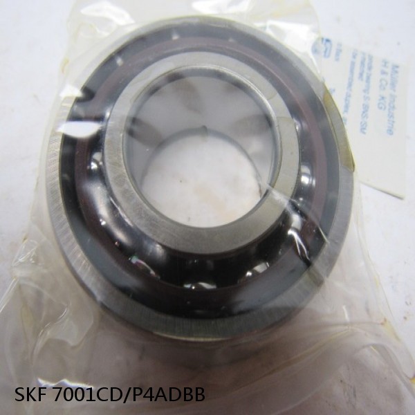 7001CD/P4ADBB SKF Super Precision,Super Precision Bearings,Super Precision Angular Contact,7000 Series,15 Degree Contact Angle