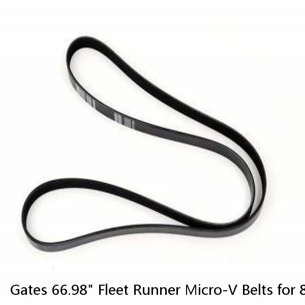 Gates 66.98" Fleet Runner Micro-V Belts for 87-11 White / Freightliner / Volvo