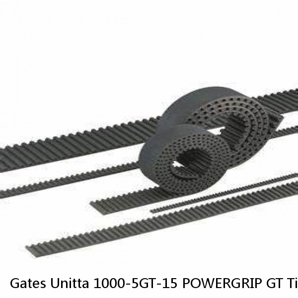 Gates Unitta 1000-5GT-15 POWERGRIP GT Timing Belt 1000mm L* 15mm W